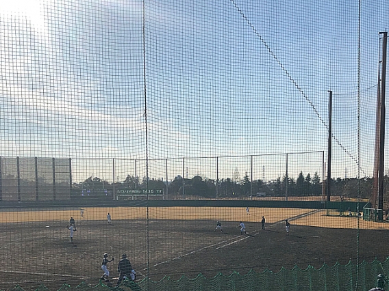 【感謝】JR東日本野球部柏野球場にて…OP戦