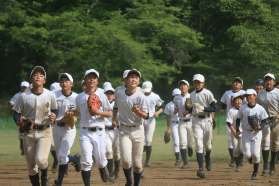 板東グラウンド練習